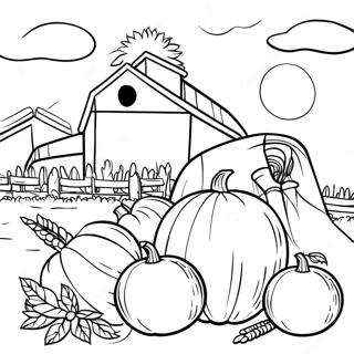 Harvest Coloring Page 78427-20827