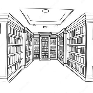 Library Coloring Page 78479-20866