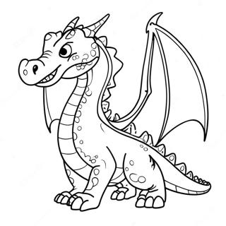 Scary Realistic Dragon Coloring Page 78557-20927