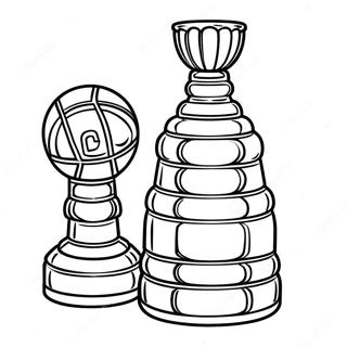 Stanley Cup Coloring Pages