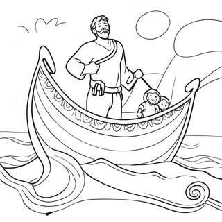 Jonah S Journey Coloring Page 78637-20999