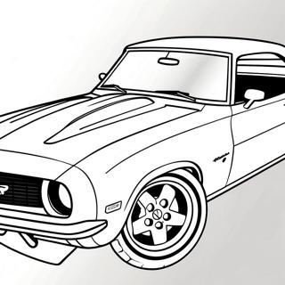 Camaro Coloring Pages