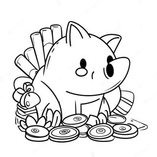 Savings Tracker Coloring Page 78764-21085