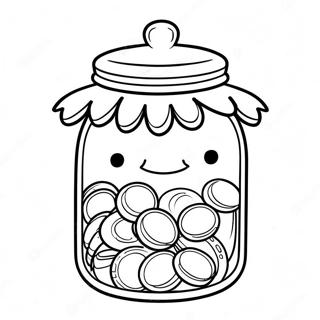 Fun Savings Jar Coloring Page 78766-21093