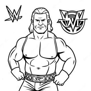 Wwe Coloring Page 78842-21148