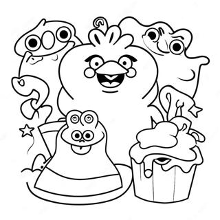 Silly Muppet Babies Coloring Page 78897-21202