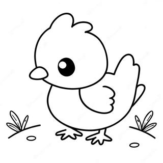 Baby Chick Coloring Page 78918-21208