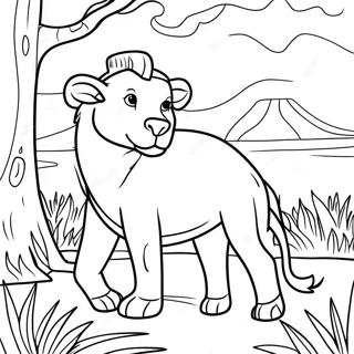 Safari Coloring Page 79098-21346