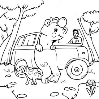 Safari Coloring Page 79098-21347