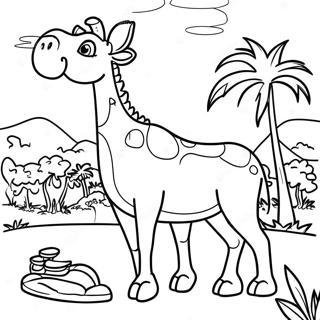 Safari Coloring Page 79098-21348