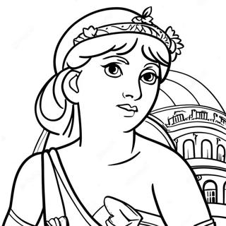 Diana And Roma Coloring Page 79150-21387