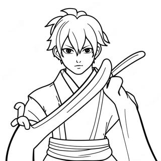 Zenitsu Coloring Pages