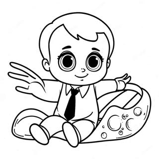 Boss Baby Coloring Pages