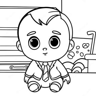 Boss Baby Coloring Page 79331-21528