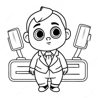 Boss Baby In A Suit Coloring Page 79332-21530