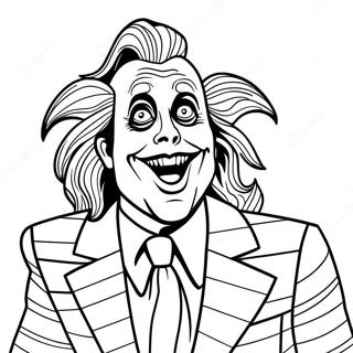 Beetlejuice Coloring Pages