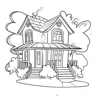 My Dream House Coloring Page 79463 21639