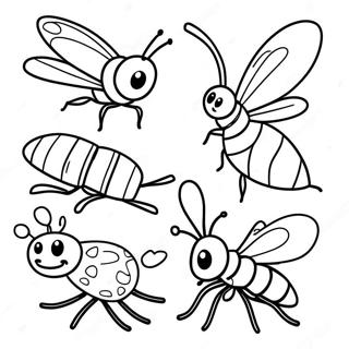 Insect Coloring Page 79614-21745