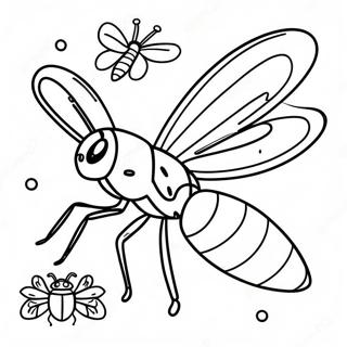 Insect Coloring Page 79614-21746