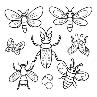 Insect Coloring Page 79614-21747