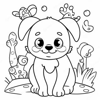 A For Adley With Fun Animals Coloring Page 79744-21841