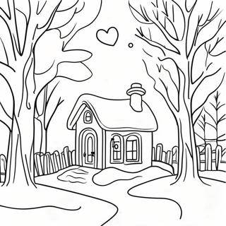 Winter Adult Coloring Pages