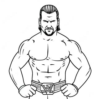 Wwe Coloring Page 80053-22075