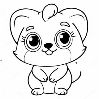 Cute Pomni Character Coloring Page 80105-22118