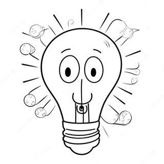 Christmas Light Bulb Coloring Page 80207-22196