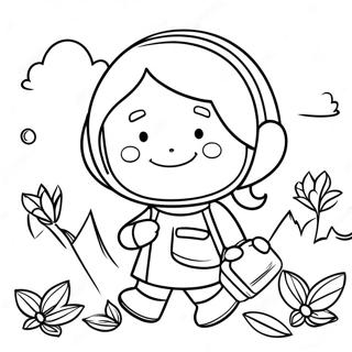 First Day Of Preschool Coloring Page 80387-22334