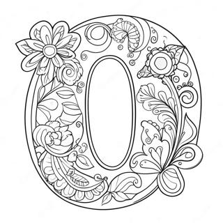 Letter O Coloring Page 80439-22375