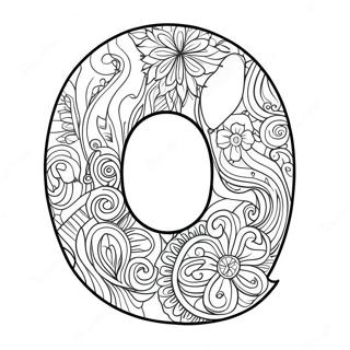 Letter O Coloring Page 80439-22376