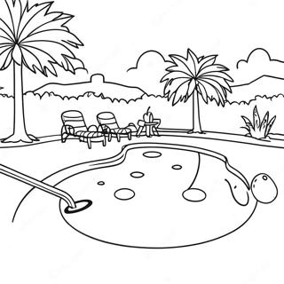 Pool Coloring Page 80515-22433