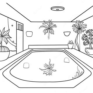 Pool Coloring Page 80515-22435