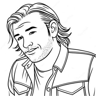 Morgan Wallen Coloring Page 80745-22616