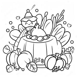 Religious Children S Church Thanksgiving Coloring Page 80821-22674