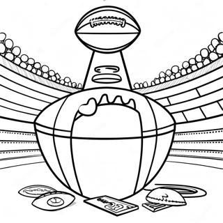 Super Bowl 2024 Coloring Page 80873-22715