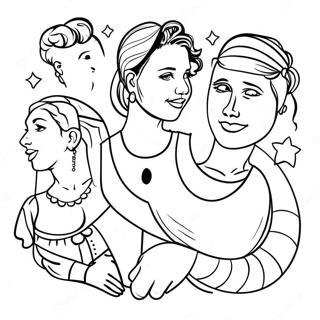 Diversity Coloring Pages