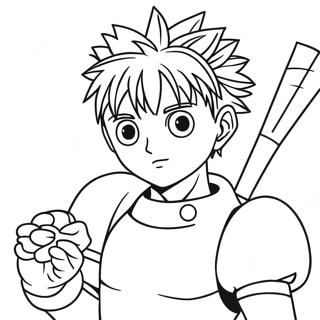 Hxh Coloring Page 81105-22894