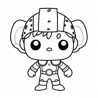 Funko Pop Coloring Pages