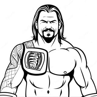 Wwe Coloring Page 81594-23276