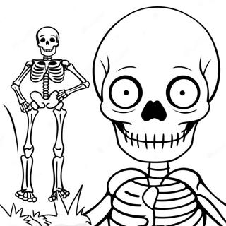 Sans The Skeleton Coloring Page 81725 23379