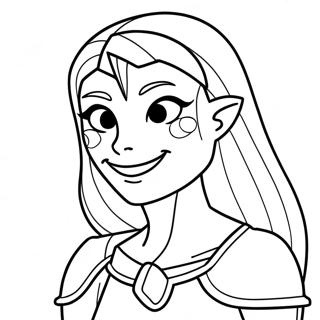 Undyne The Undying Coloring Page 81727-23387