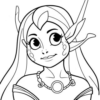 Undyne The Undying Coloring Page 81727-23388