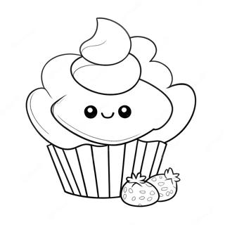 Bluey Muffin Coloring Pages