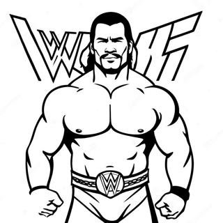 Wwe Coloring Page 81929-23533