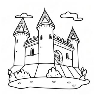 Medieval Coloring Pages