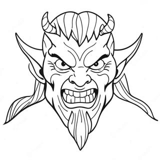 Demon Coloring Page 82059-23634