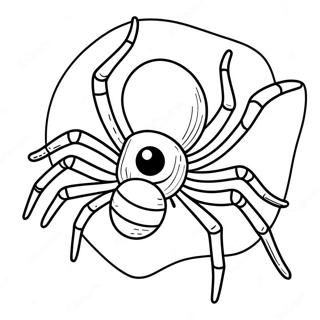 Halloween Spider Coloring Page 82161-23714