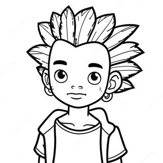 Boondocks Coloring Page 82289-23843